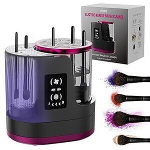 3 In 1 Electric Makeup Brush Cleaner,Automatic Makeup Brush Cleaner With Makeup